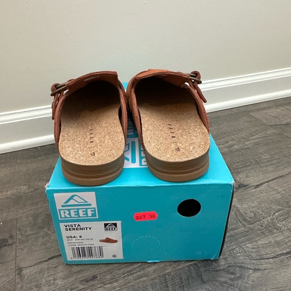 REEF Women’s Vista Serenity Mule Oasis Suede Size 8 - Picture 6 of 6